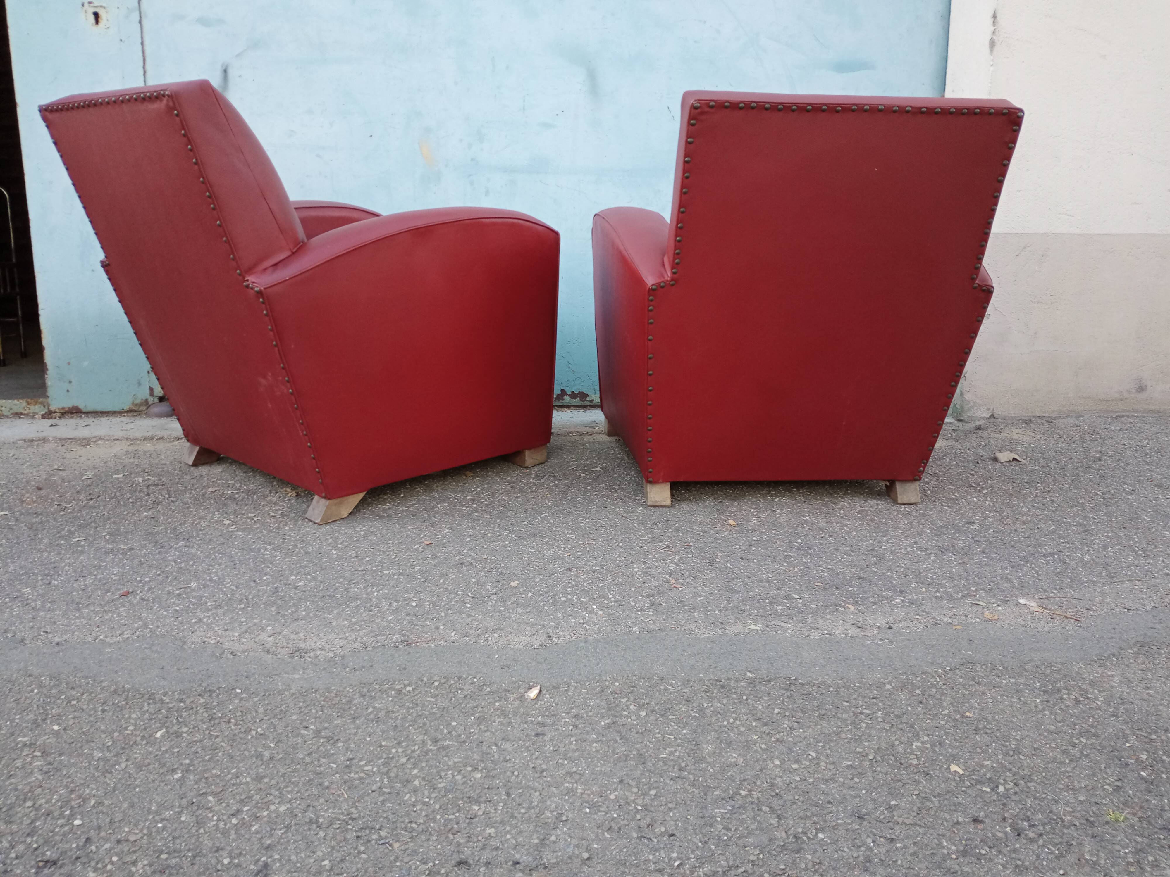Skaï club armchair 1940