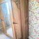 Art Deco wardrobe with mercury mirror