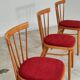 Set of 4 chairs by Antonin Suman for Tatra Nabytok Pravenec Year 60