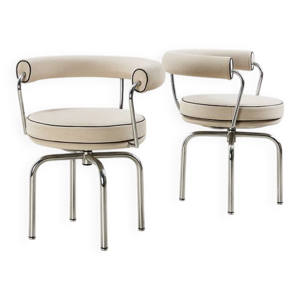 Chaises pivotantes LC7 - charlotte perriand