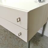 Bedside chest of drawers vintage design 1970