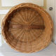 Rattan ottoman