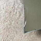 Free-form mirror signed Mathias 55x59cm