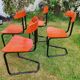 Set of four vintage chairs
