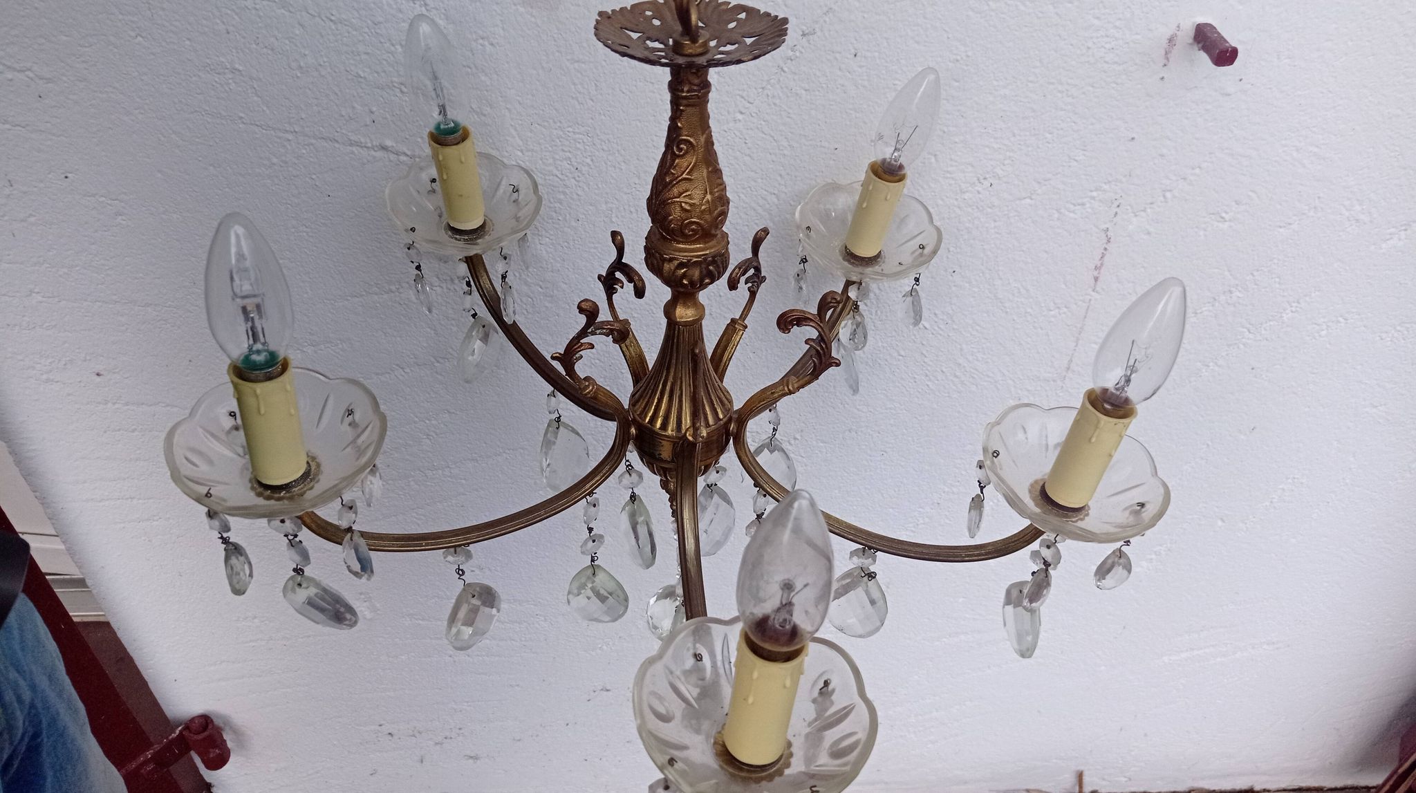 Tassel chandelier