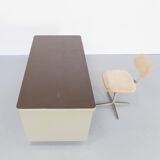 50s metal writing desk with chair for Lips