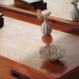 Coiffeuse vintage anglaise en teck – Limelight Furniture – Années 60