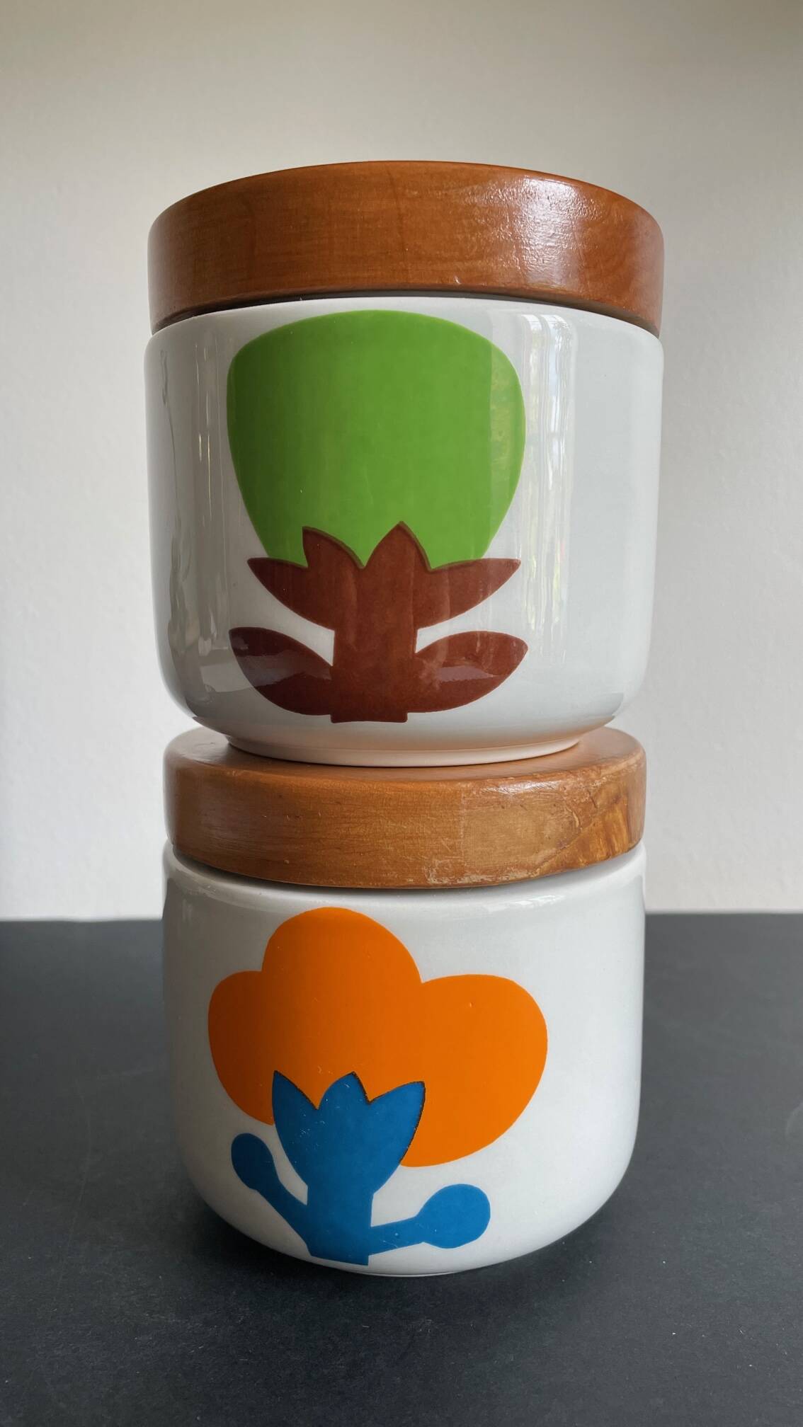 Jars franco pozzi - made in italy vintage