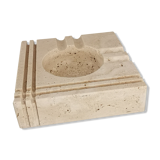 Ashtray in travertine by Cerri Nestore, Italy, 1960