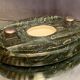 Large office inkwell in ceramic and / or marble late nineteenth early twentieth 6 kg