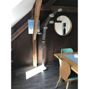 Lily of the valley floor lamp from the 1970s