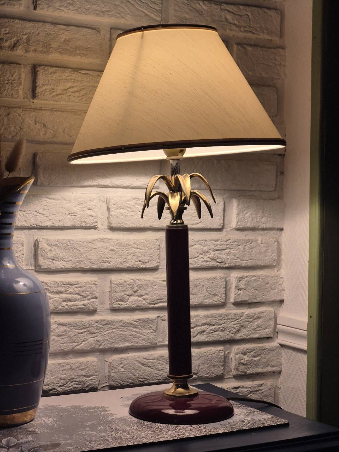 Palm tree lamp