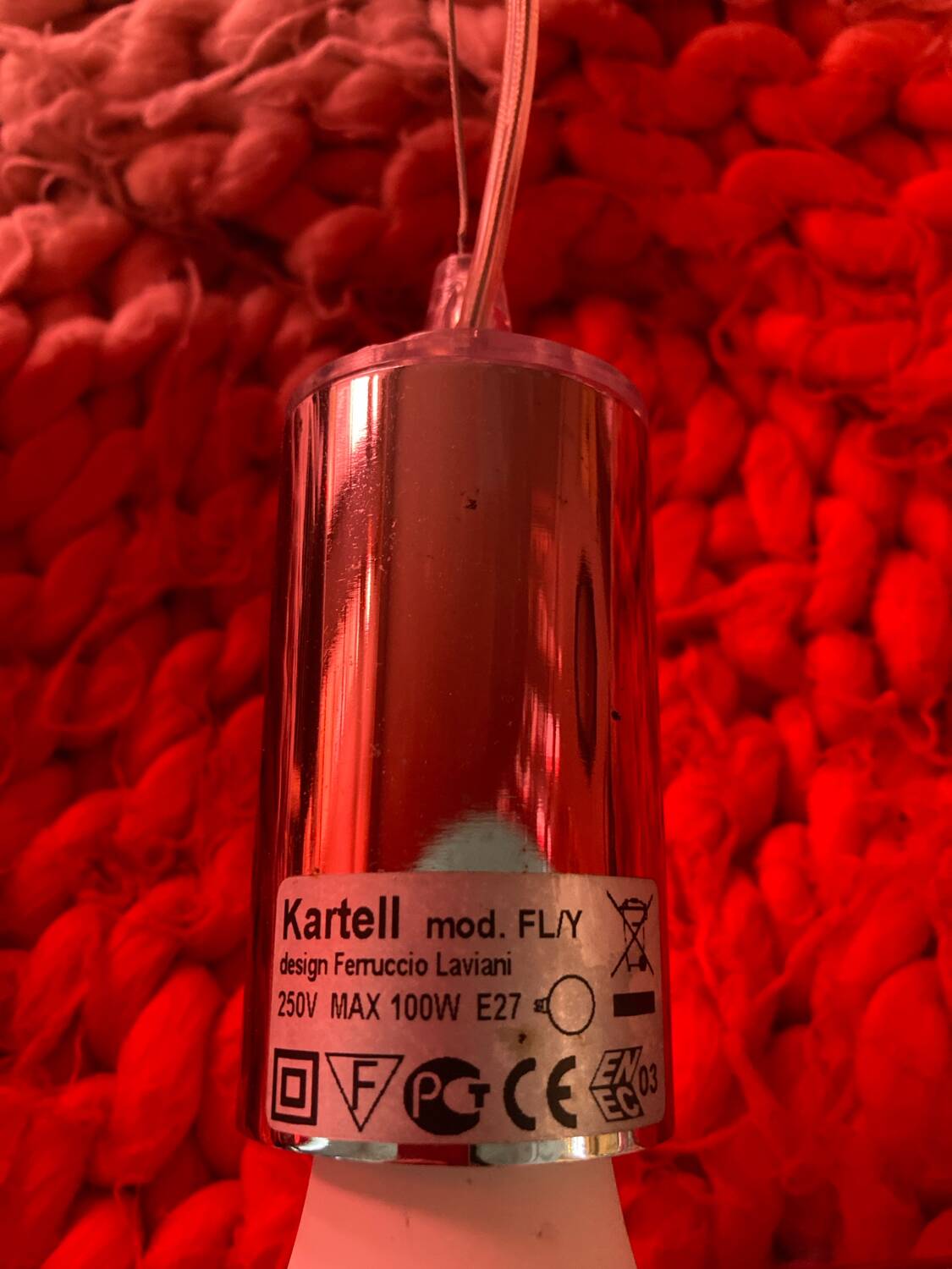 Fly suspension by Kartell