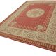 Handmade European Vintage Aubusson Kilim 270 cm x 373 cm