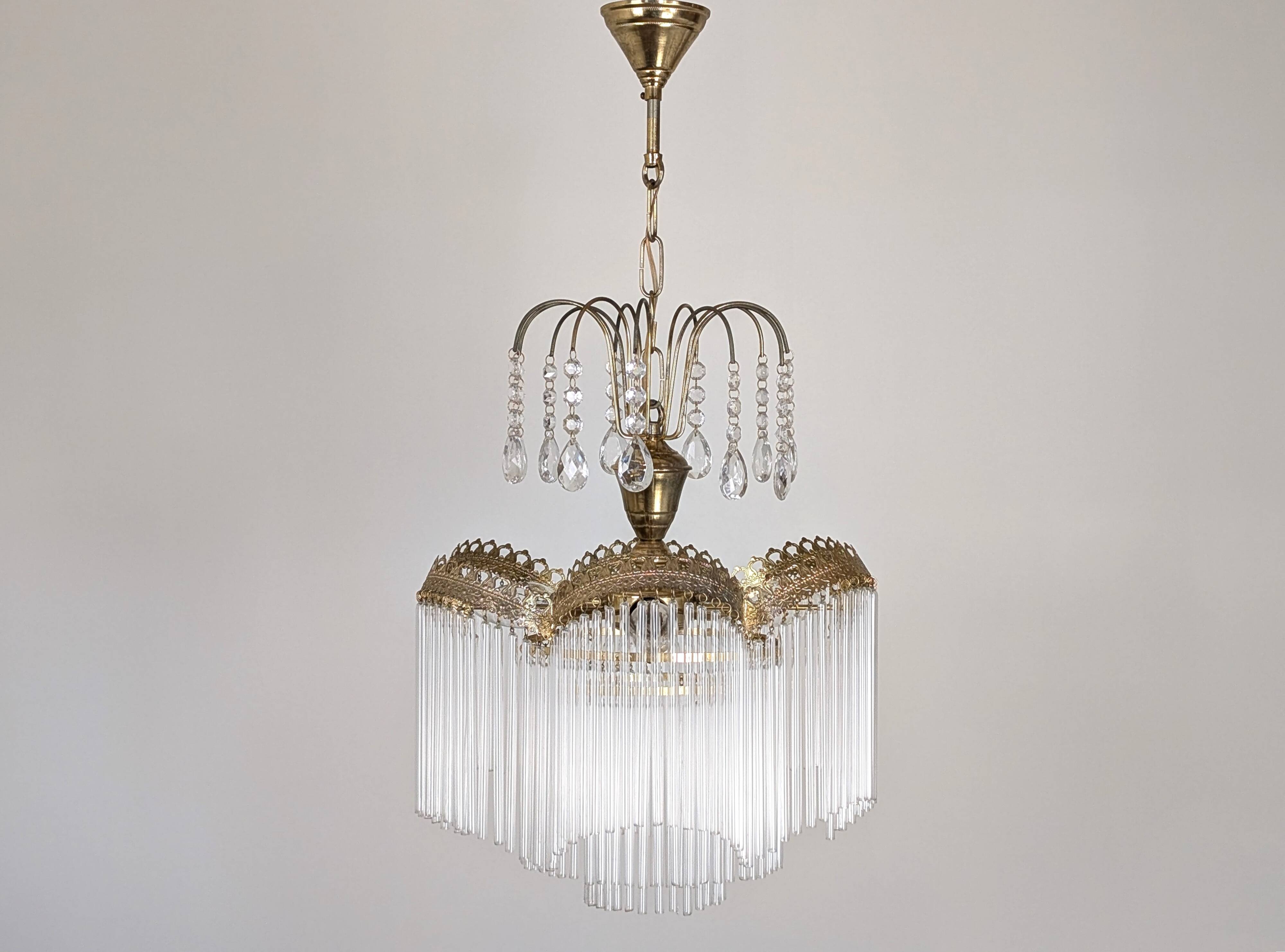 Tassel chandelier