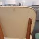 6 vintage chairs from the 50s/60s, wooden structure and skai covering.