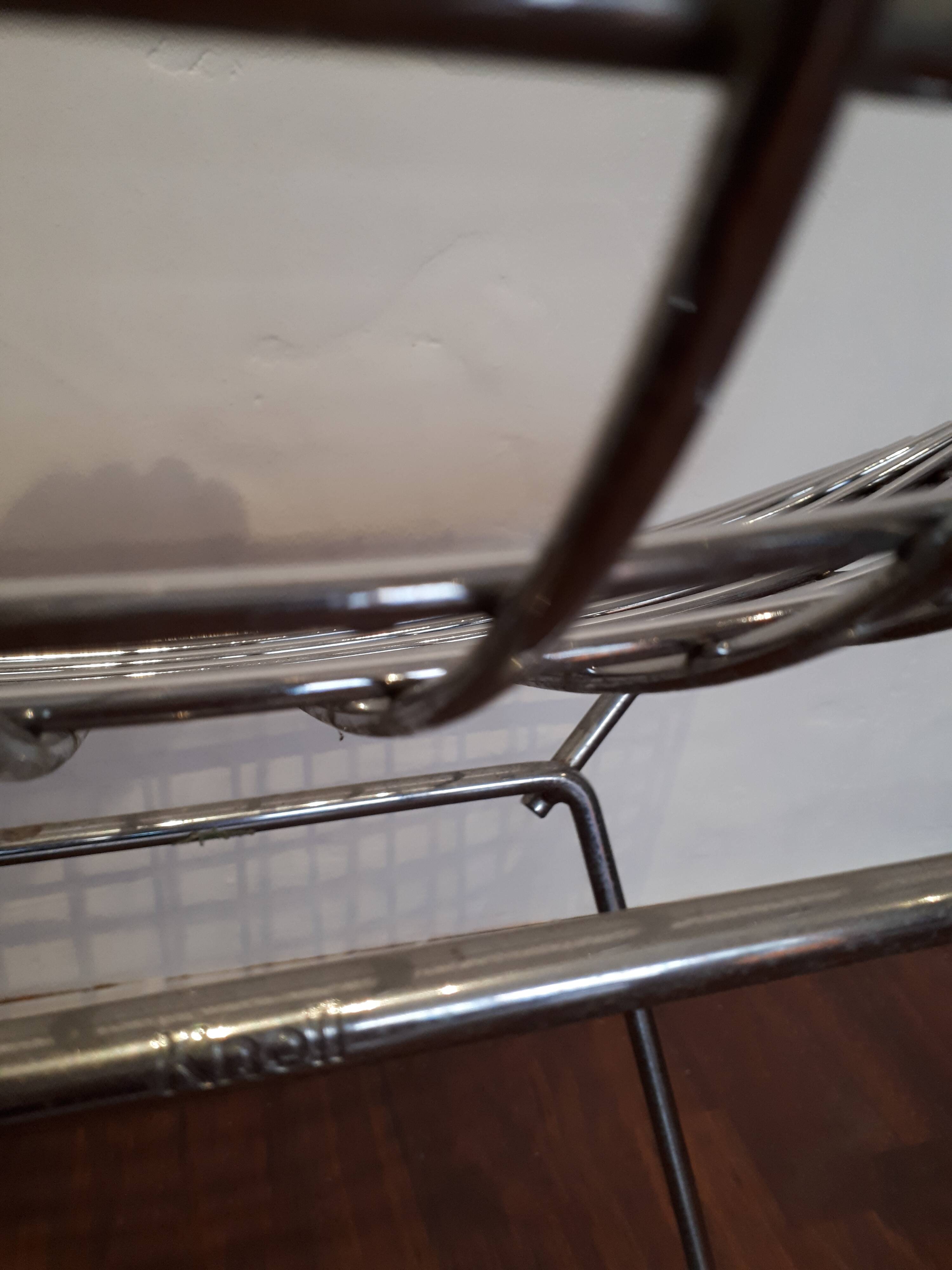 Chair "wire" Harry Bertoia ed.  Knoll chrome