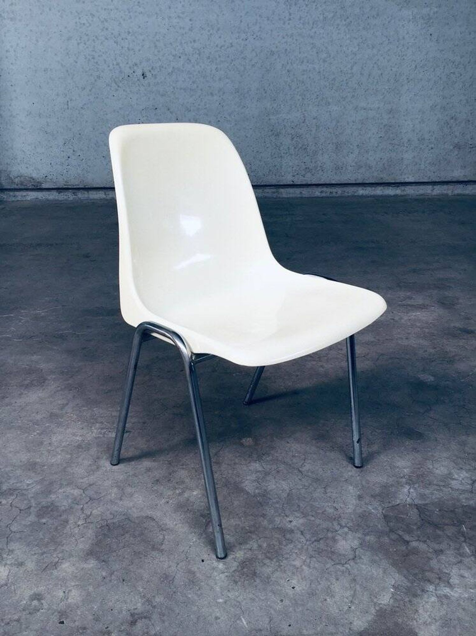 Orly Stacking Chairs by Bruno Pollak for Solo, Germany, 1979, Set of 8
