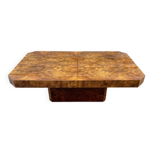 Table basse en loupe