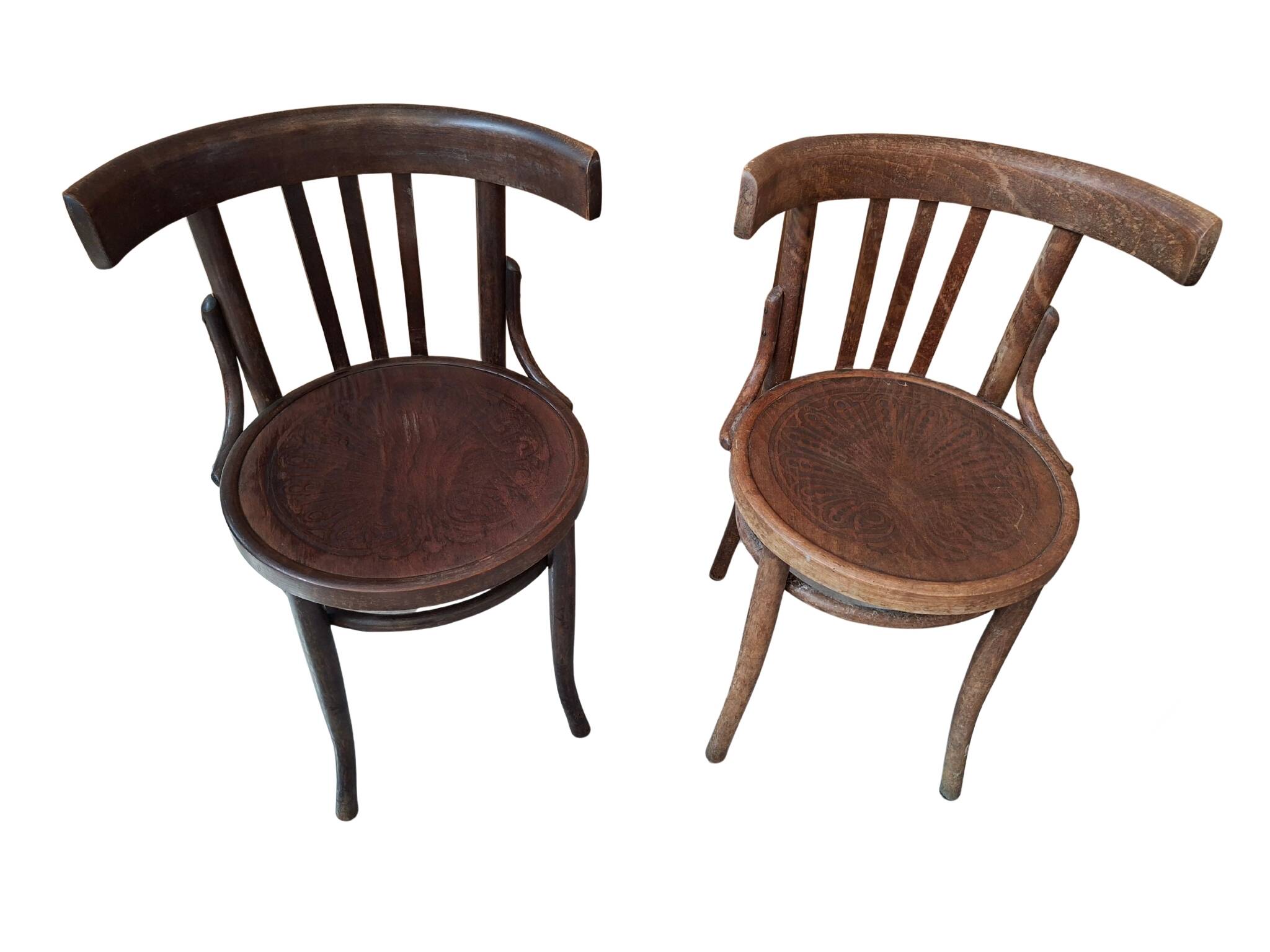 Set di 3 Iconiche Sedie Stile Thonet