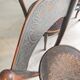 Rare set of 4 Jacob & Josef Kohn bistro chairs, bent wood, stamped 1900.
