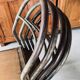 Set of 4 Mobilor chairs - 1950's - metal and wood