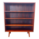 Scandinavian bookshelf made of Rio rosewood Denmark