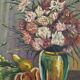 Old painting oil on panel - still life 1947 – signed wehr