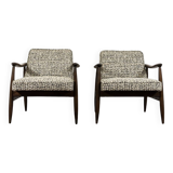 Vintage Armchairs by Juliusz Kędziorek, Poland, 1960s, Set of 2