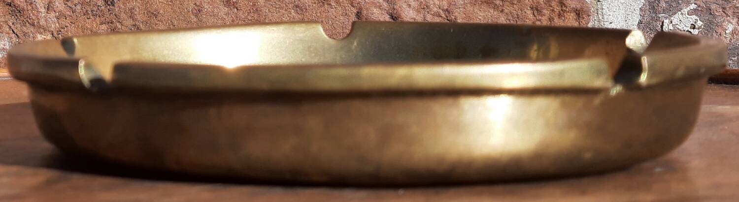 “Wagons-Lits Cook” 1930 bronze ashtray.