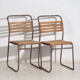 Chaises de jardin anciennes (c.1920). Ensemble de 2 pièces n°7