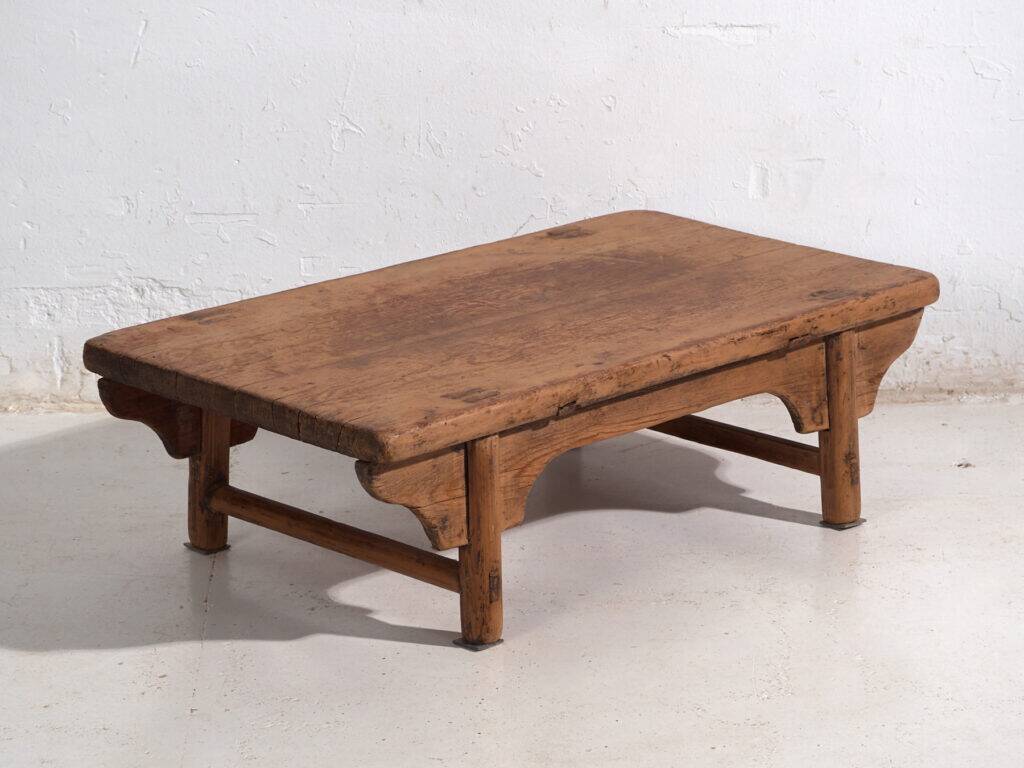 Antique pine coffee table – China, circa 1930