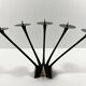 Large bronze candle holder by Klaus Ullrich 1950's
