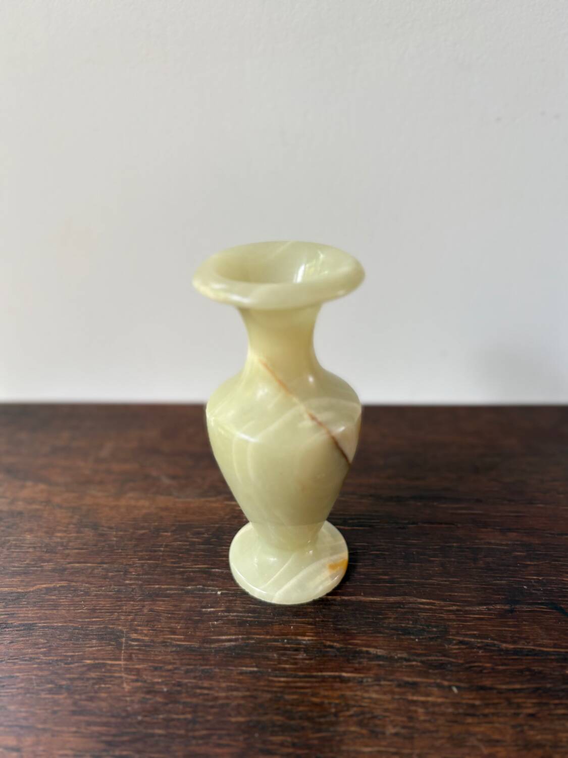 Vintage onyx natural stone vase