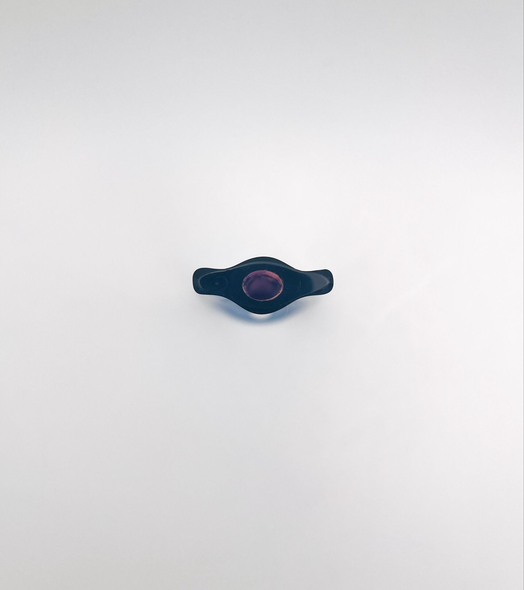 Soliflore Murano Flavio Poli Sommerso Blue Violet 30cm 479g