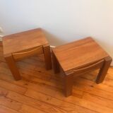Pair of bedsides Regain elm