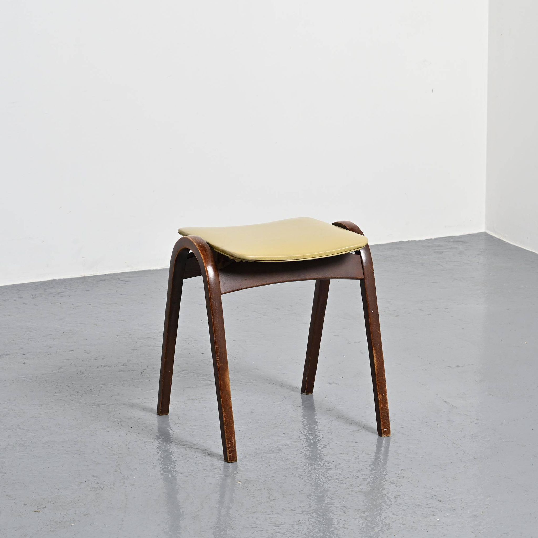 Pair of stools by Isamu Kenmochi for Akita Mokko, Japan circa 1960.