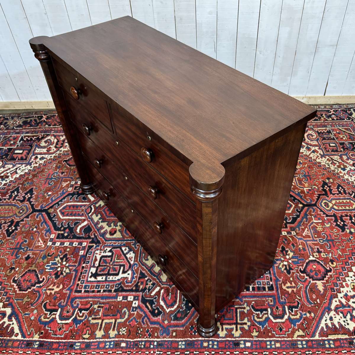 Commode Victorienne 19ème en acajou