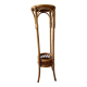 Porte plante seventy’s rotin bambou