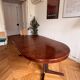 Baumann extendable round table for 4 to 8 people