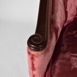 Art Deco Salon by Paul Follot in pink velvet, circa 1920