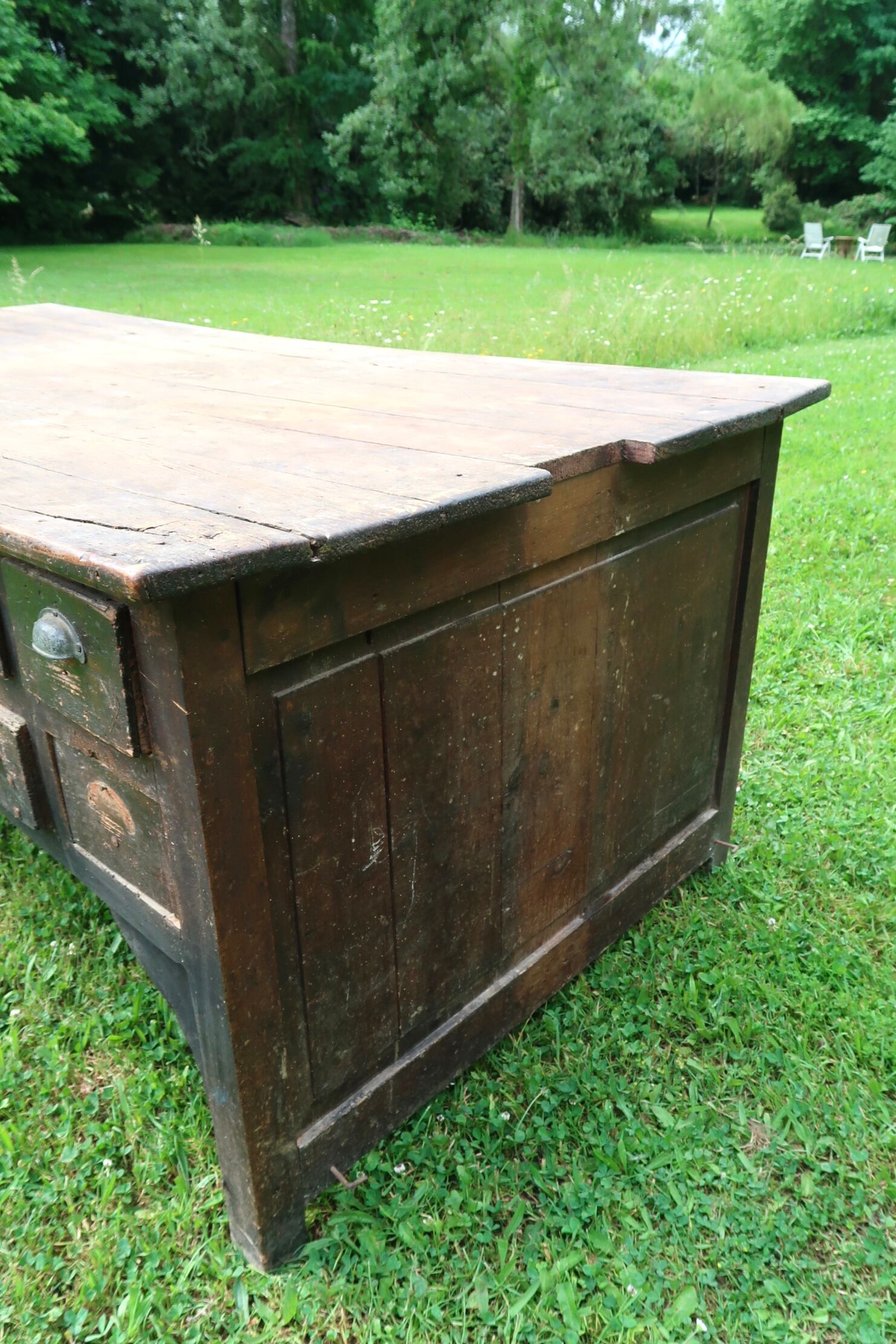 Antique wooden craft furniture