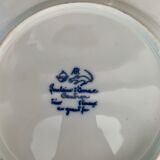 Plate porcelain of Arras Caudron Cathedral decoration