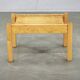 Mid-Century Ash Wood Plant Stand, Czechoslovakia, 1960s