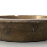 Ashtray old gilded brass