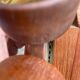 Vintage Danish Spice Wheel in Scandinavian Teak Digsmed Kitchen Danmark Furniture