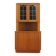 Teak corner display cabinet, Denmark, 1960s
