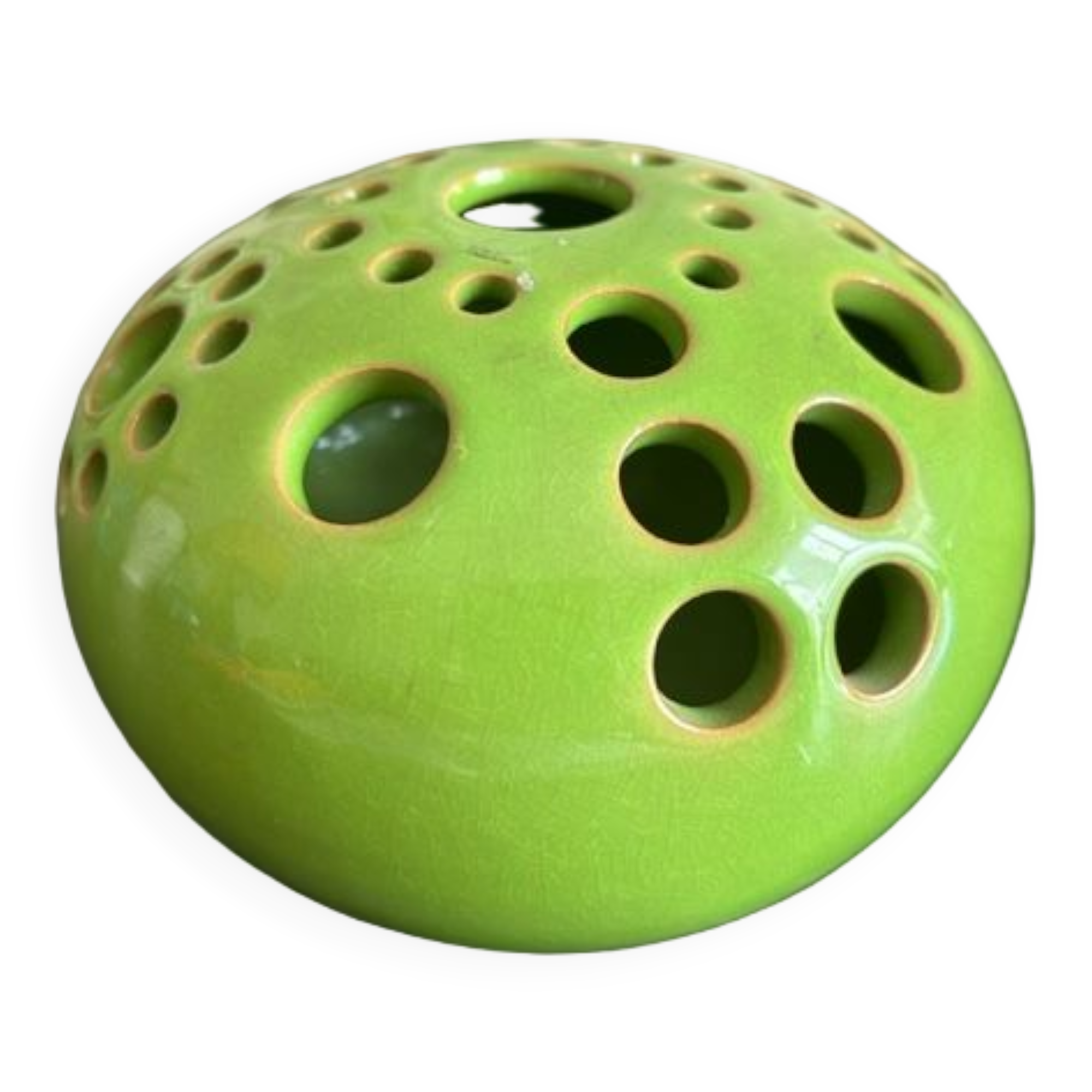 large spade flower paul badié pottery of la Brague