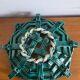 Woven ceramic fruit bowl