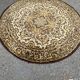 Round Persian wool rug 140cm
